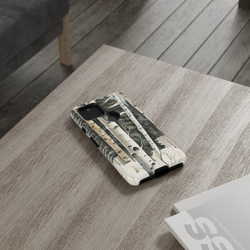 Winter Aspen Trunks - Impact Resistant Phone Case